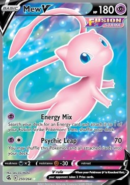 Mew V FST-250 Ultra Rare Near Mint Englisch