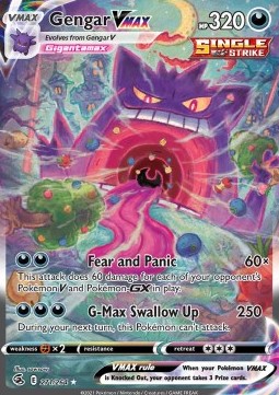 Gengar VMAX FST-271 Secret Rare Good Deutsch