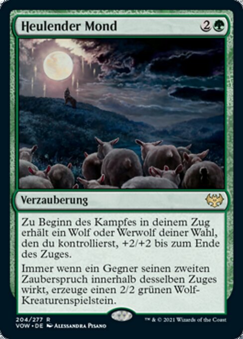 Heulender Mond VOW-204 Rare Excellent Deutsch