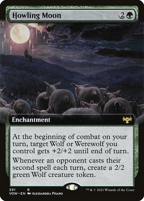 Howling Moon XVOW-391 Rare Near Mint Englisch
