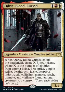 Odric, Blood-Cursed VOW-243 Rare Near Mint Englisch