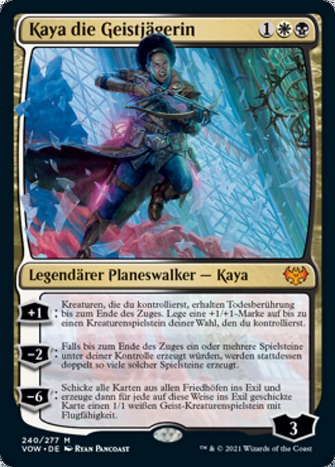 Kaya die Geistjägerin VOW-240 Mythic Near Mint Deutsch