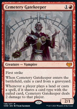 Cemetery Gatekeeper VOW-148 Mythic Near Mint Englisch