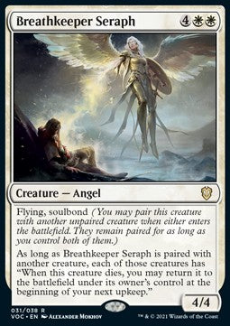 Lebensbewahrender Seraph (V.1) VOC-31 Rare Near Mint Englisch