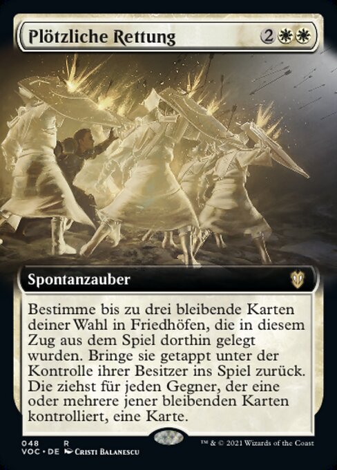 Plötzliche Rettung (V.2) VOC-48 Excellent Deutsch