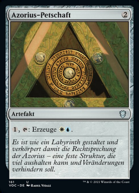 Azorius-Petschaft VOC-161 Uncommon Near Mint Deutsch