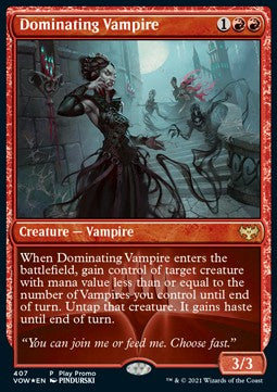 Dominierende Vampirin (V.3) PVOW-407 Rare Excellent Deutsch Foil