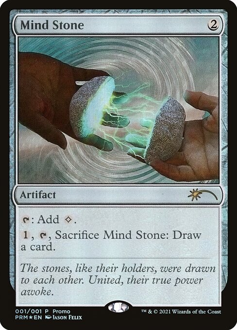 Gedankenstein PROM- Rare Light Played Deutsch Foil