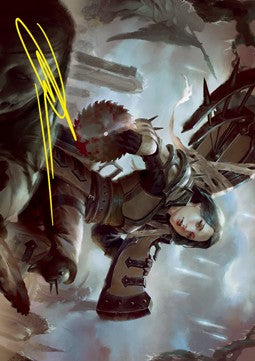 Art Series: Sawblade Slinger (V.2) XVOW-A54 Tip Card Near Mint Englisch