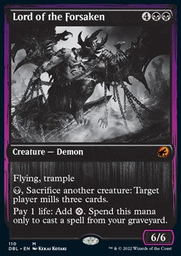 Lord of the Forsaken DBL-110 Mythic Near Mint Englisch