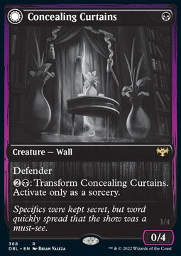 Concealing Curtains // Revealing Eye DBL-368 Rare Excellent Englisch