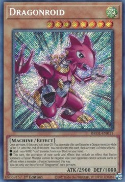 Dracheroid BROL-011 Secret Rare Near Mint Deutsch 1. Auflage