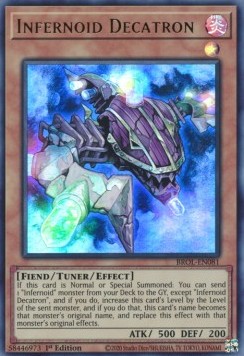 Infernoid Dekatron BROL-081 Ultra Rare Near Mint Deutsch 1. Auflage