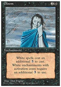 Düsternis 4ED- Uncommon Light Played Deutsch
