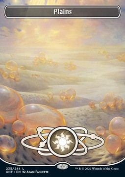 Plains UNF-235 Land Near Mint Englisch Foil