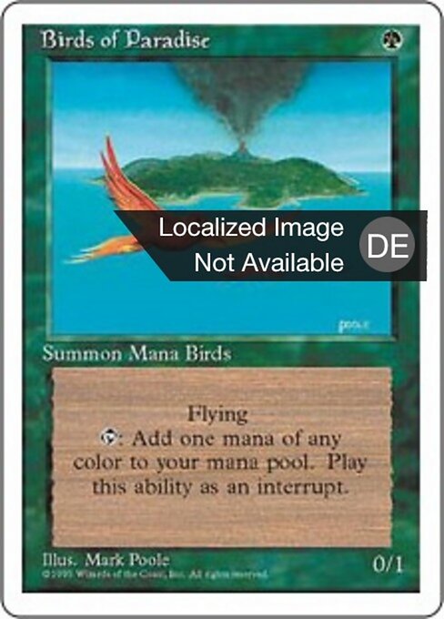 Paradiesvögel 4ED- Rare Excellent Deutsch