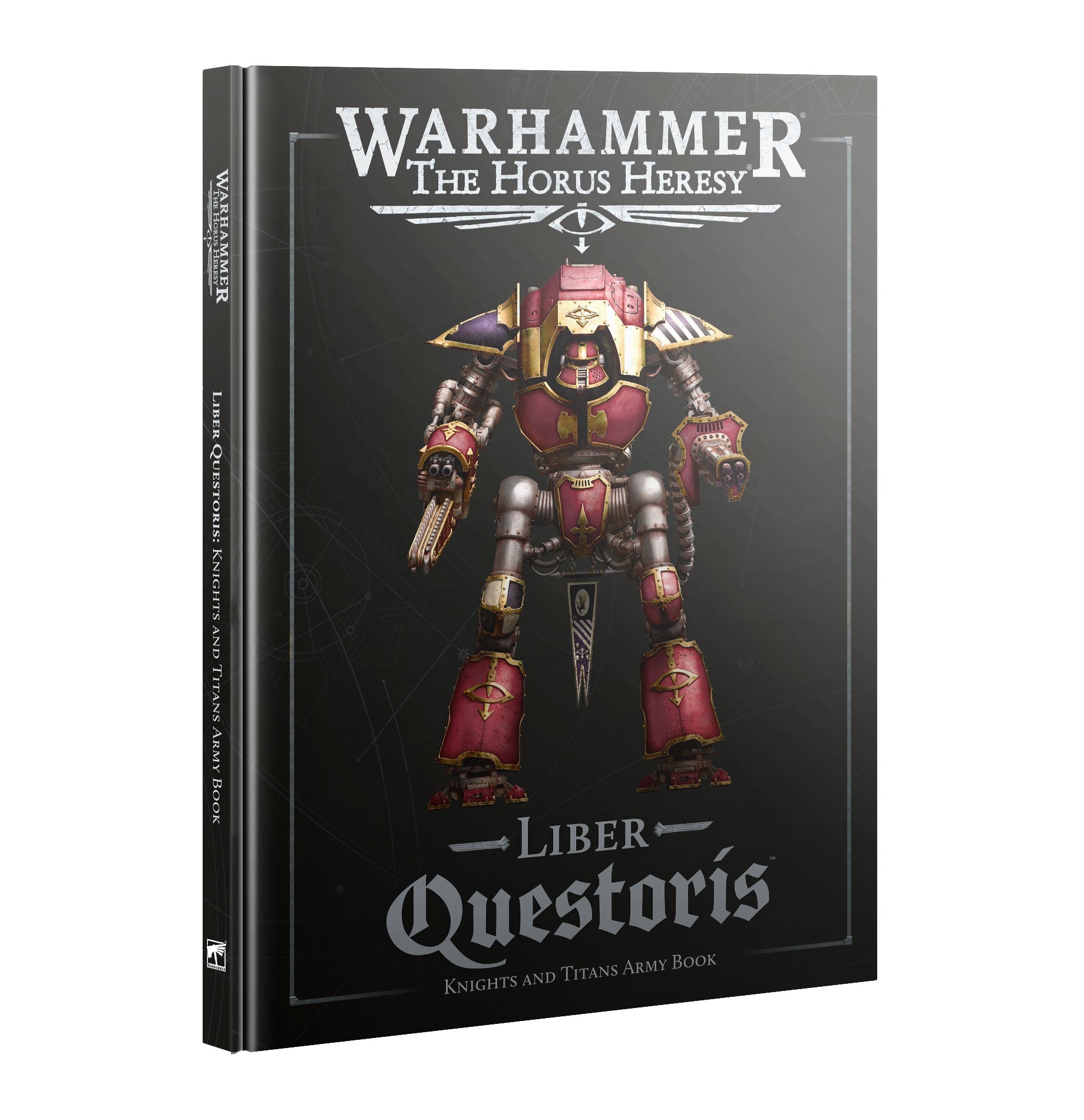 Warhammer The Horus Heresy Liber Questoris Knights and Titans Army Book (DE)