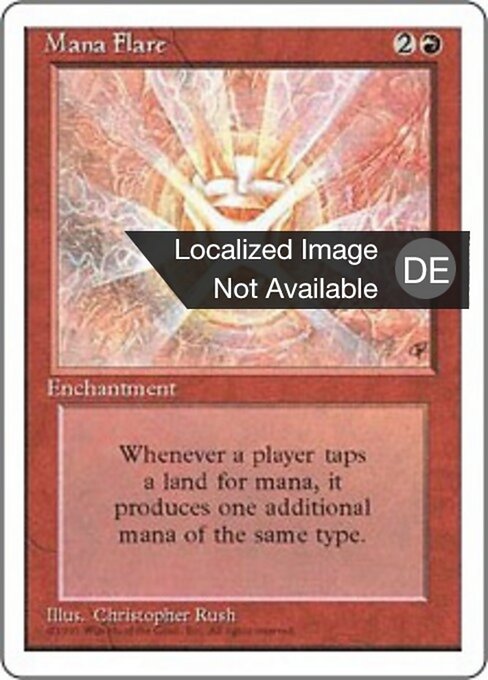 Manasegen 4ED- Rare Light Played Deutsch