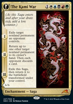 The Kami War // O-Kagachi Made Manifest NEO-227 Mythic Near Mint Englisch
