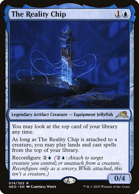 The Reality Chip NEO-74 Rare Near Mint Englisch