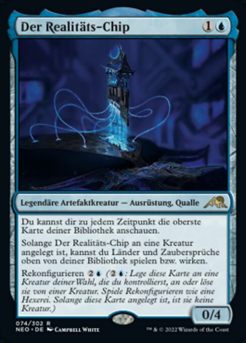 Der Realitäts-Chip NEO-74 Rare Excellent Deutsch Foil