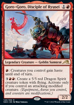 Goro-Goro, Disciple of Ryusei NEO-145 Rare Excellent Englisch