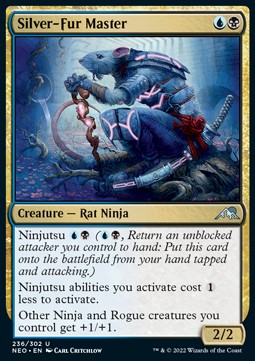 Silver-Fur Master NEO-236 Uncommon Near Mint Englisch Foil