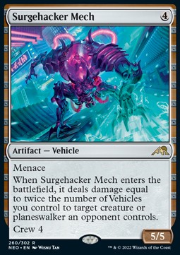 Surgehacker Mech NEO-260 Rare Near Mint Englisch
