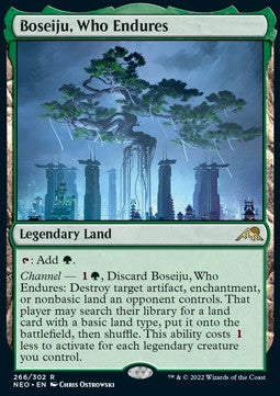 Boseiju, Who Endures NEO-266 Rare Near Mint Japanisch Foil