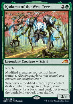 Kodama des Westbaumes NEO-199 Mythic Near Mint Englisch