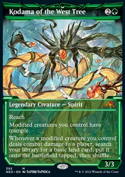 Kodama of the West Tree XNEO-392 Mythic Near Mint Englisch Foil