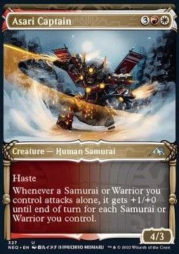 Asari-Hauptmann XNEO-327 Uncommon Near Mint Englisch Foil