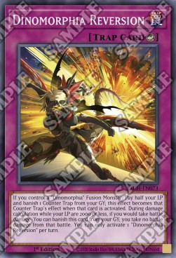 Dinomorphia Reversion BACH-073 Super Rare Near Mint Englisch 1. Auflage