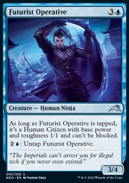 Futuristen-Agent NEO-53 Uncommon Near Mint Deutsch Foil