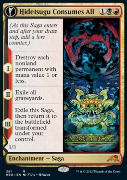 Hidetsugu Consumes All // Vessel of the All-Consuming (V.1) XNEO-361 Mythic Near Mint Englisch Foil