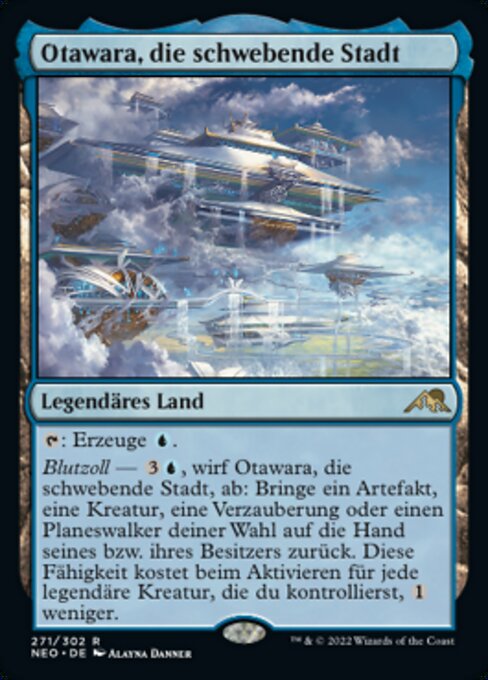 Otawara, die schwebende Stadt NEO-271 Rare Near Mint Deutsch
