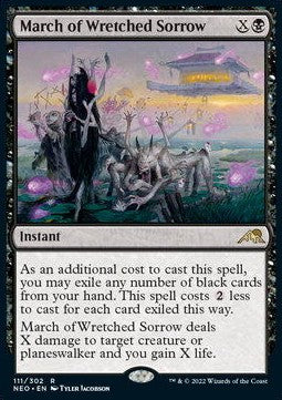 March of Wretched Sorrow NEO-111 Rare Near Mint Englisch