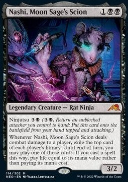 Nashi, Moon Sage's Scion NEO-114 Mythic Near Mint Englisch
