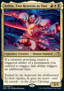 Isshin, Two Heavens as One NEO-224 Rare Near Mint Englisch Foil