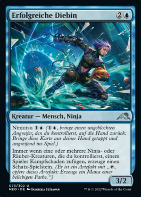 Erfolgreiche Diebin NEO-73 Uncommon Excellent Deutsch