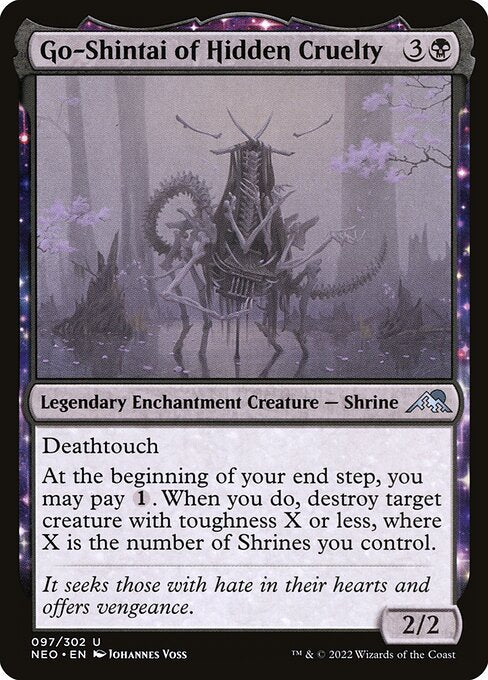 Go-Shintai of Hidden Cruelty NEO-97 Uncommon Near Mint Englisch