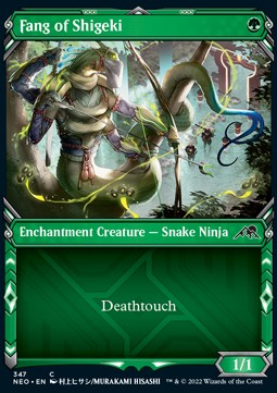 Giftzahn von Shigeki XNEO-347 Common Near Mint Englisch Foil