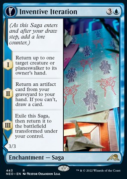 Inventive Iteration // Living Breakthrough (V.2) XNEO-443 Rare Excellent Deutsch Foil