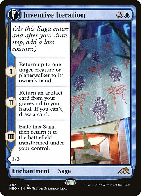 Inventive Iteration // Living Breakthrough (V.2) XNEO-443 Rare Excellent Deutsch Foil
