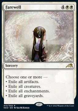 Abschied NEO-13 Rare Near Mint Englisch Foil