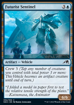 Futuristen-Wachposten NEO-54 Common Near Mint Englisch Foil