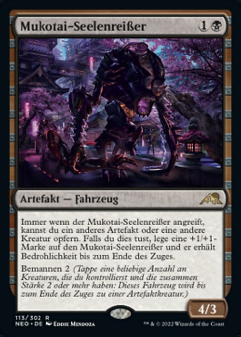 Mukotai-Seelenreißer NEO-113 Rare Excellent Deutsch