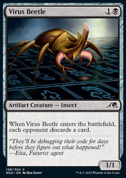 Virus-Käfer NEO-128 Common Near Mint Englisch