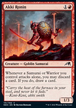 Akki-Ronin NEO-131 Common Near Mint Deutsch Foil