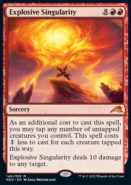 Explosive Singularity NEO-140 Mythic Near Mint Englisch